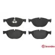 Jeu de 4 plaquettes de frein avant BREMBO P 06 076 - Visuel 1