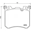 Jeu de 4 plaquettes de frein avant BREMBO P 06 077 - Visuel 2