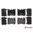 Jeu de 4 plaquettes de frein avant BREMBO P 06 077 - Visuel 1