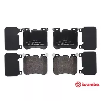 Jeu de 4 plaquettes de frein avant BREMBO P 06 077