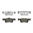 Jeu de 4 plaquettes de frein avant BREMBO P 06 078X - Visuel 1