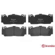 Jeu de 4 plaquettes de frein avant BREMBO P 06 079 - Visuel 1