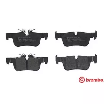 Jeu de 4 plaquettes de frein arrière BREMBO P 06 094