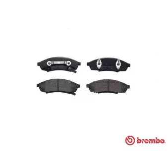 Jeu de 4 plaquettes de frein avant BREMBO P 07 003