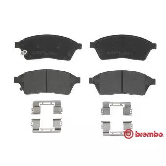 Jeu de 4 plaquettes de frein avant BREMBO P 09 009