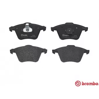 Jeu de 4 plaquettes de frein avant BREMBO P 10 012