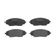 Jeu de 4 plaquettes de frein avant BREMBO P 10 070 - Visuel 1