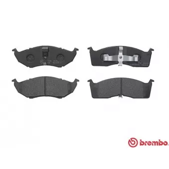 Jeu de 4 plaquettes de frein avant BREMBO P 11 008