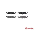 Jeu de 4 plaquettes de frein avant BREMBO P 11 009 - Visuel 1