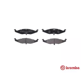 Jeu de 4 plaquettes de frein avant BREMBO