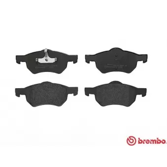 Jeu de 4 plaquettes de frein avant BREMBO P 11 013