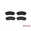 Jeu de 4 plaquettes de frein avant BREMBO P 11 019 - Visuel 1