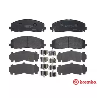 Jeu de 4 plaquettes de frein avant BREMBO P 11 035