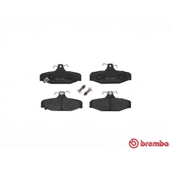 Jeu de 4 plaquettes de frein arrière BREMBO P 15 004