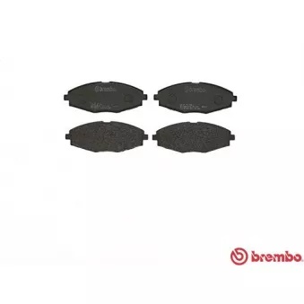 Jeu de 4 plaquettes de frein avant BREMBO P 15 006
