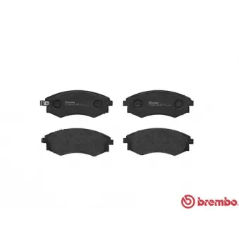 Jeu de 4 plaquettes de frein avant BREMBO P 15 011