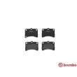 Jeu de 4 plaquettes de frein avant BREMBO P 16 009 - Visuel 1