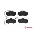 Jeu de 4 plaquettes de frein avant BREMBO P 23 023 - Visuel 1