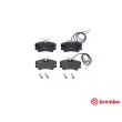 Jeu de 4 plaquettes de frein avant BREMBO P 23 035 - Visuel 1