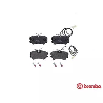 Jeu de 4 plaquettes de frein avant BREMBO P 23 035