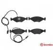 Jeu de 4 plaquettes de frein avant BREMBO P 23 039 - Visuel 1