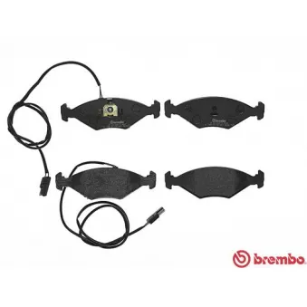 Jeu de 4 plaquettes de frein avant BREMBO P 23 039