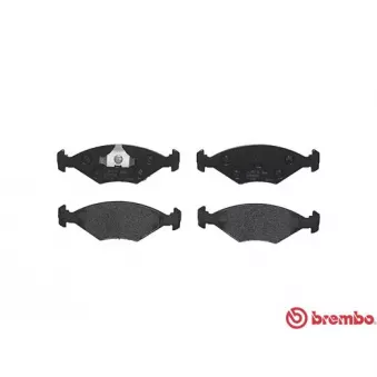Jeu de 4 plaquettes de frein avant BREMBO P 23 040
