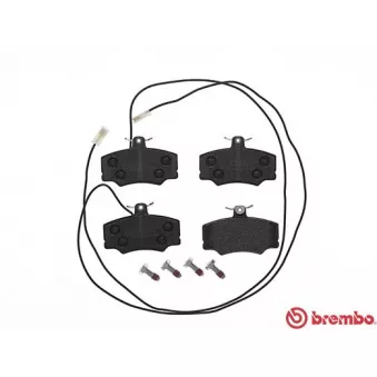 Jeu de 4 plaquettes de frein avant BREMBO P 23 048