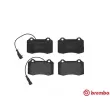 Jeu de 4 plaquettes de frein avant BREMBO P 23 052 - Visuel 1