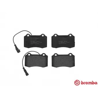 Jeu de 4 plaquettes de frein avant BREMBO P 23 052