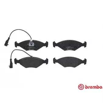 Jeu de 4 plaquettes de frein avant BREMBO P 23 056