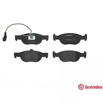 Jeu de 4 plaquettes de frein avant BREMBO P 23 057