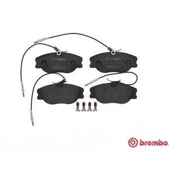 Jeu de 4 plaquettes de frein avant BREMBO P 23 061