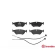 Jeu de 4 plaquettes de frein arrière BREMBO P 23 062 - Visuel 1