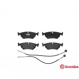 Jeu de 4 plaquettes de frein arrière BREMBO P 23 062