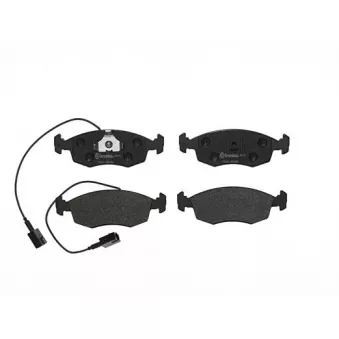 Jeu de 4 plaquettes de frein avant BREMBO P 23 063