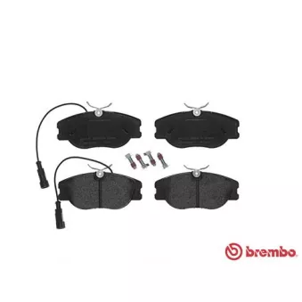 Jeu de 4 plaquettes de frein avant BREMBO P 23 066