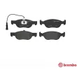Jeu de 4 plaquettes de frein avant BREMBO P 23 070 - Visuel 1