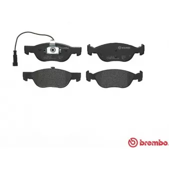 Jeu de 4 plaquettes de frein avant BREMBO