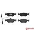 Jeu de 4 plaquettes de frein avant BREMBO P 23 071 - Visuel 1