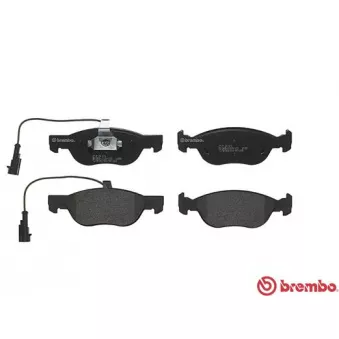 Jeu de 4 plaquettes de frein avant BREMBO P 23 071
