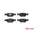 Jeu de 4 plaquettes de frein avant BREMBO P 23 073 - Visuel 1