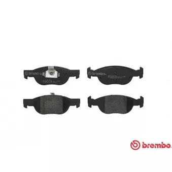 Jeu de 4 plaquettes de frein avant BREMBO P 23 073
