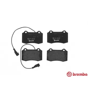 Jeu de 4 plaquettes de frein avant BREMBO P 23 074