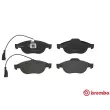 Jeu de 4 plaquettes de frein avant BREMBO P 23 075 - Visuel 1