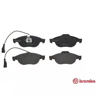 Jeu de 4 plaquettes de frein avant BREMBO P 23 075