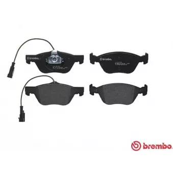 Jeu de 4 plaquettes de frein avant BREMBO P 23 077
