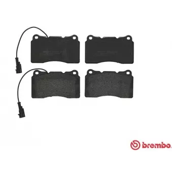 Jeu de 4 plaquettes de frein avant BREMBO P 23 078