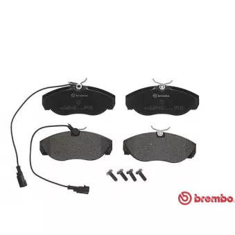 Jeu de 4 plaquettes de frein avant BREMBO P 23 083