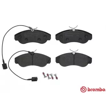 Jeu de 4 plaquettes de frein avant BREMBO P 23 084